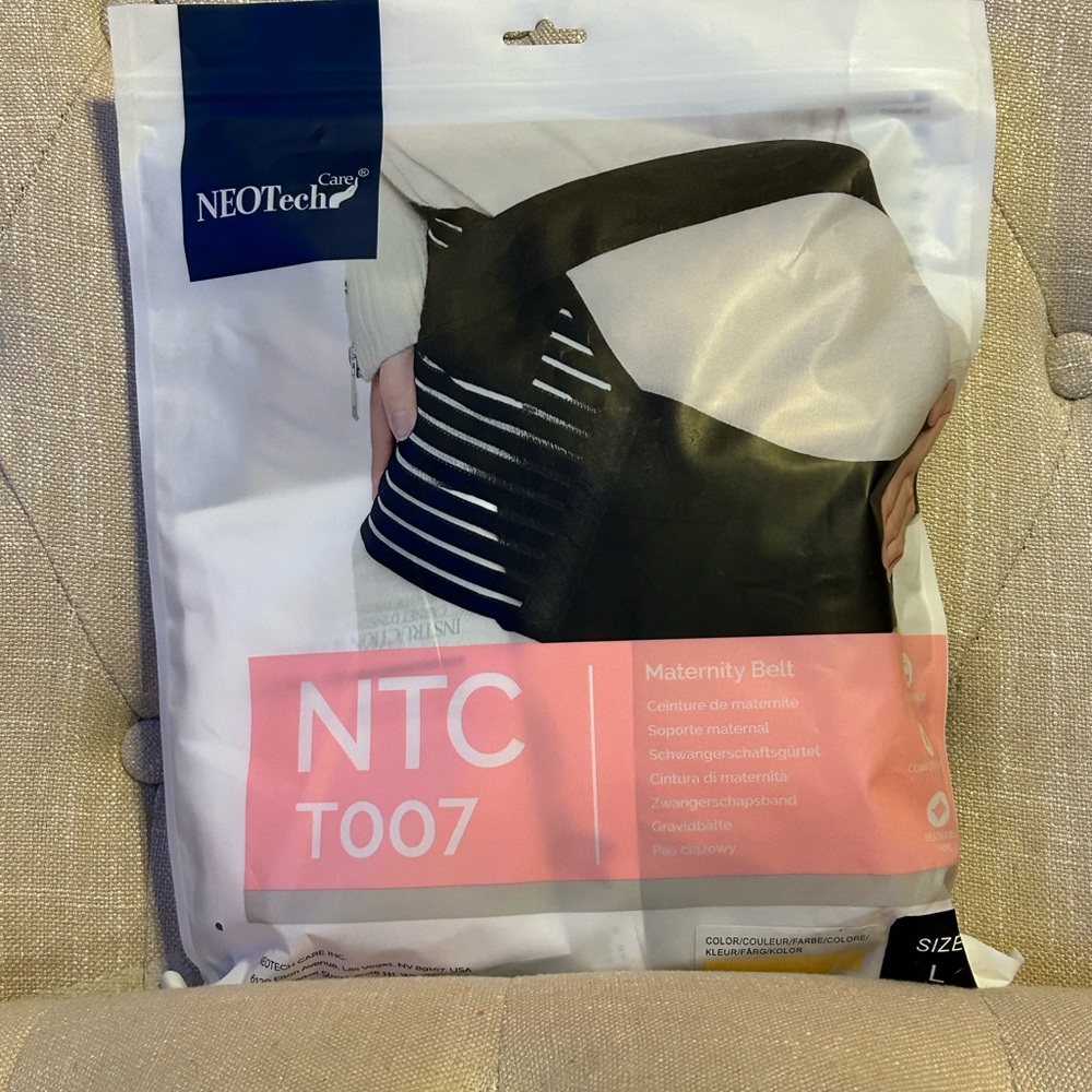NEOTech NTC T007 Maternity Support Belt in Black